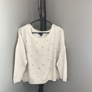 Apt 9 jeweled knit sweater